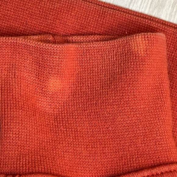 Nike Vintage Y2K Cropped Sweatshirt Burnt Orange Swoosh Size Small - Picture 4 of 10